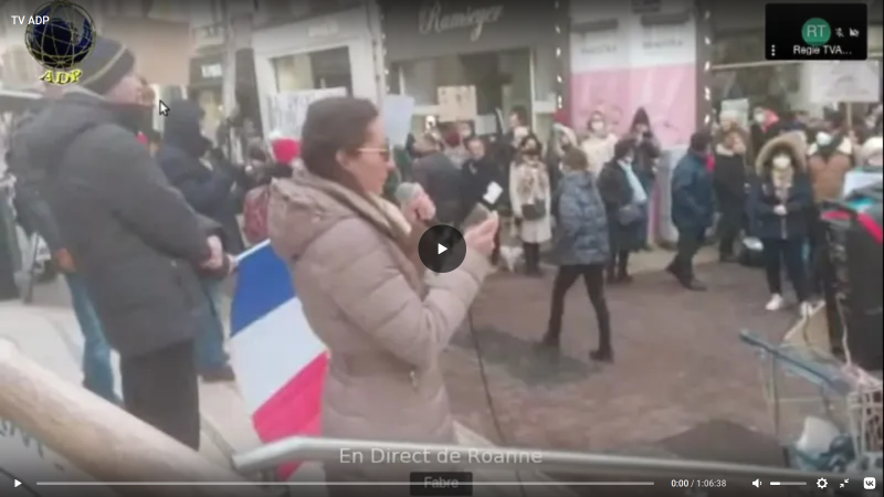 Manifestations du 8 janvier 2022