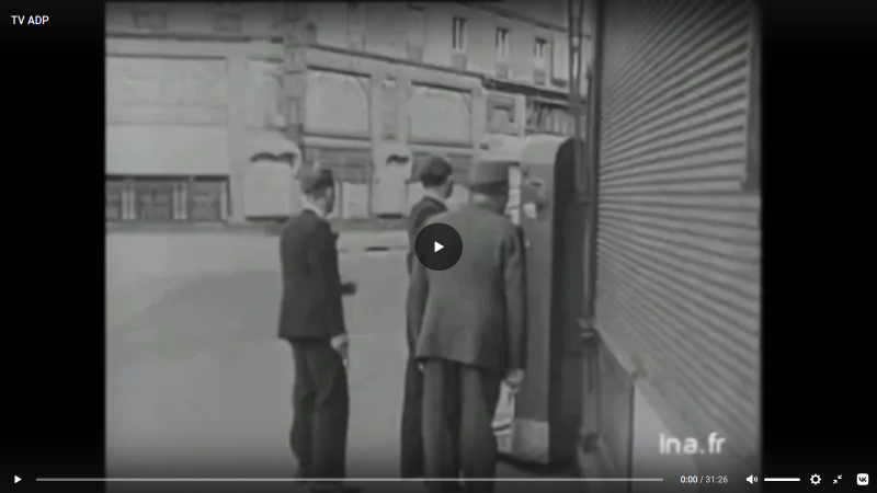 La Libération de Paris – Filmé en Août 1944