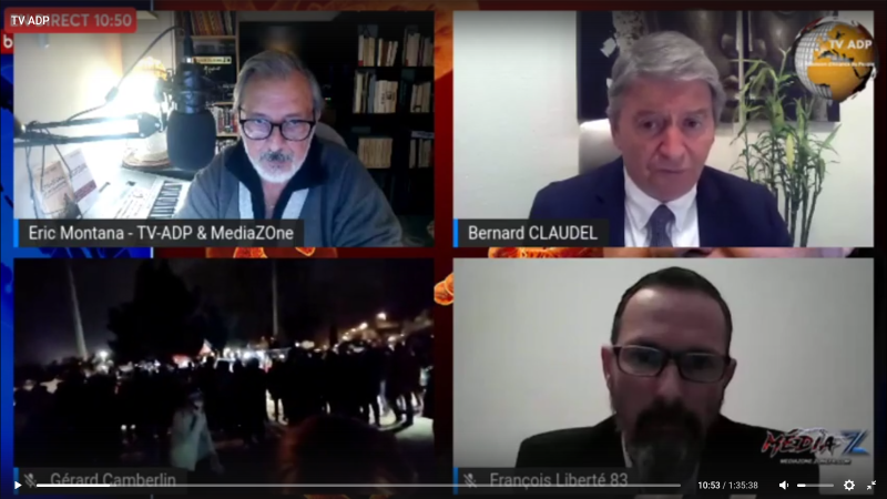 Le convoi de la liberté de Avignon le 09 Février 2022