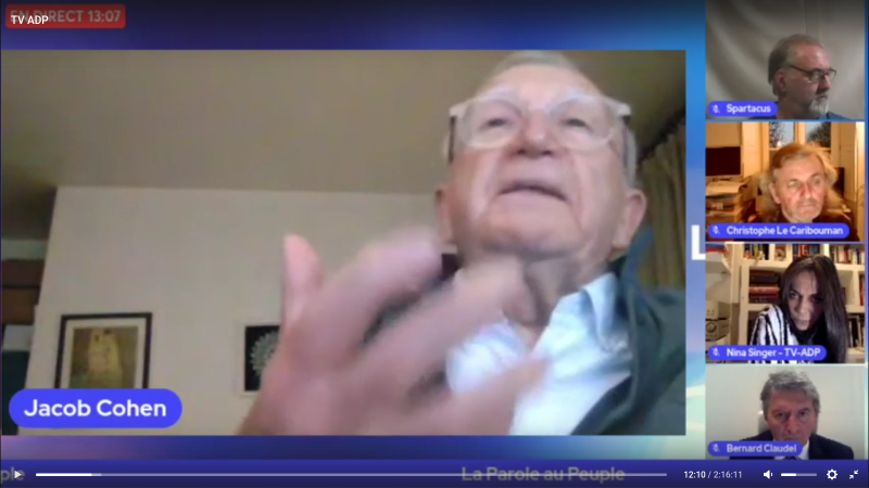 La Parole Au Peuple – Avec M. Jacob Cohen